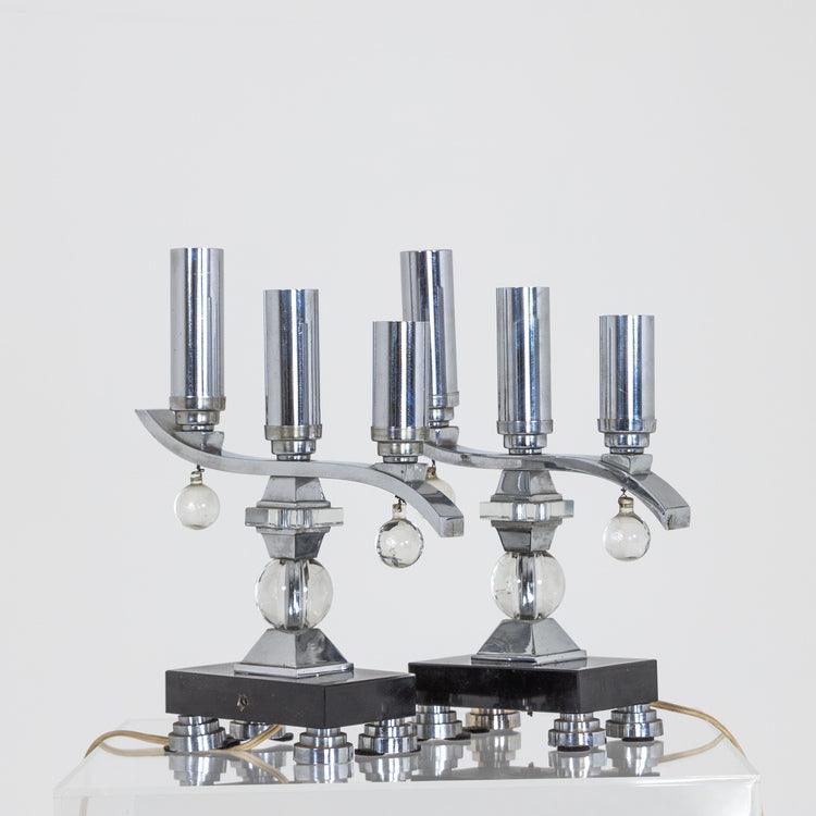 Art Deco Lamps, France 1920s - Ehrl Fine Art & Antiques