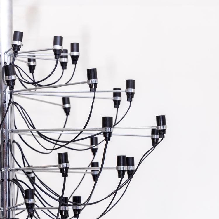 Gino Sarfatti '2097' Chandeliers for Arteluce Milano, 1960s - Ehrl Fine Art & Antiques