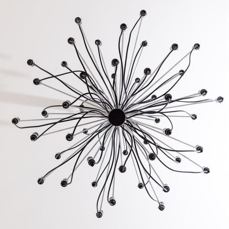 Gino Sarfatti '2097' Chandeliers for Arteluce Milano, 1960s - Ehrl Fine Art & Antiques