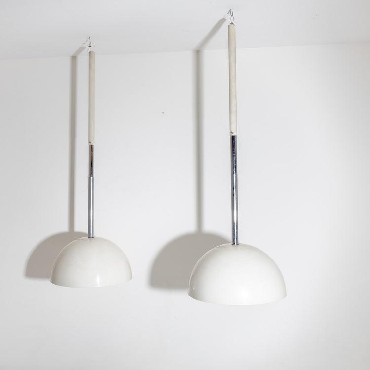 Pair of Pendant Lamps, Italy 20th Century - Ehrl Fine Art & Antiques