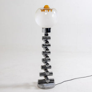 Floor Lamp by Toni Zuccheri for Mazzega, Italy 1970s - Ehrl Fine Art & Antiques